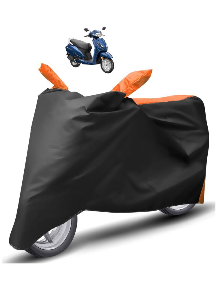     			Auto Hub Bike Body Cover for Honda Activa ( Pack of 1 ) , Orange