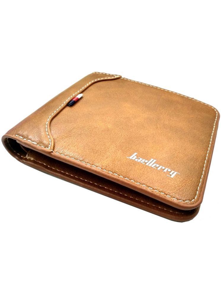     			Baellerry Brown PU Men's Regular Wallet ( Pack of 1 )