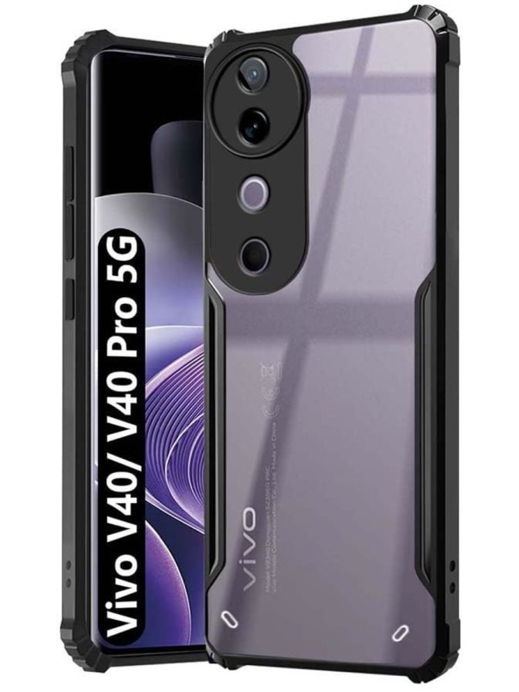     			Case Vault Covers Shock Proof Case Compatible For Polycarbonate Vivo V40 5G ( Pack of 1 )