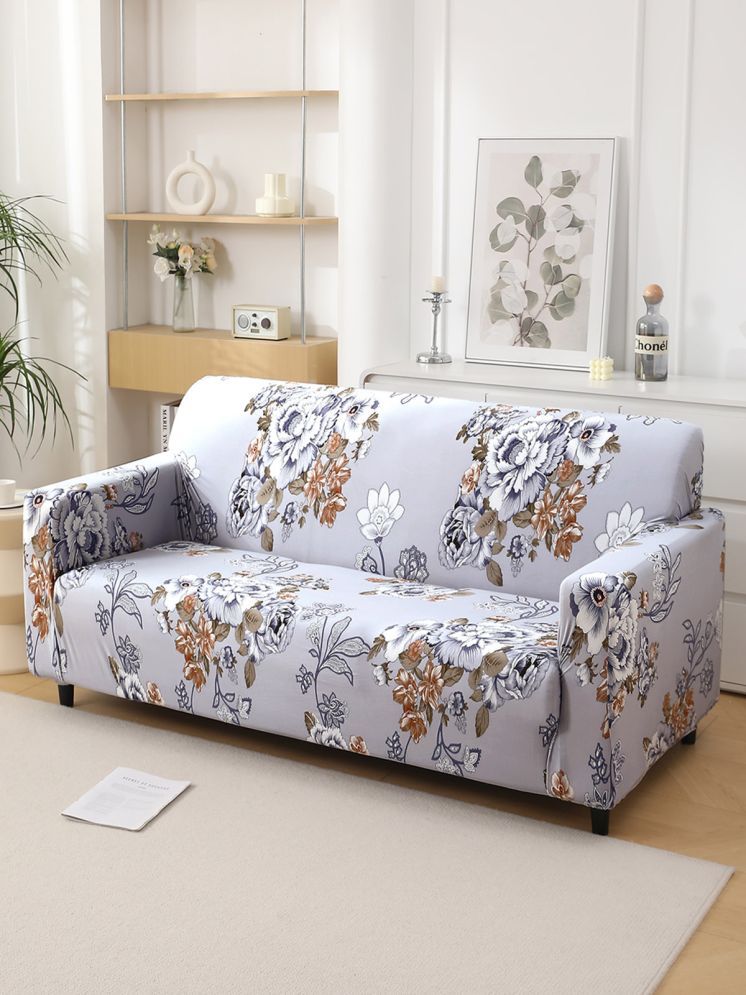     			HOKIPO 2 Seater Polyester Sofa Cover ( Pack of 1 )