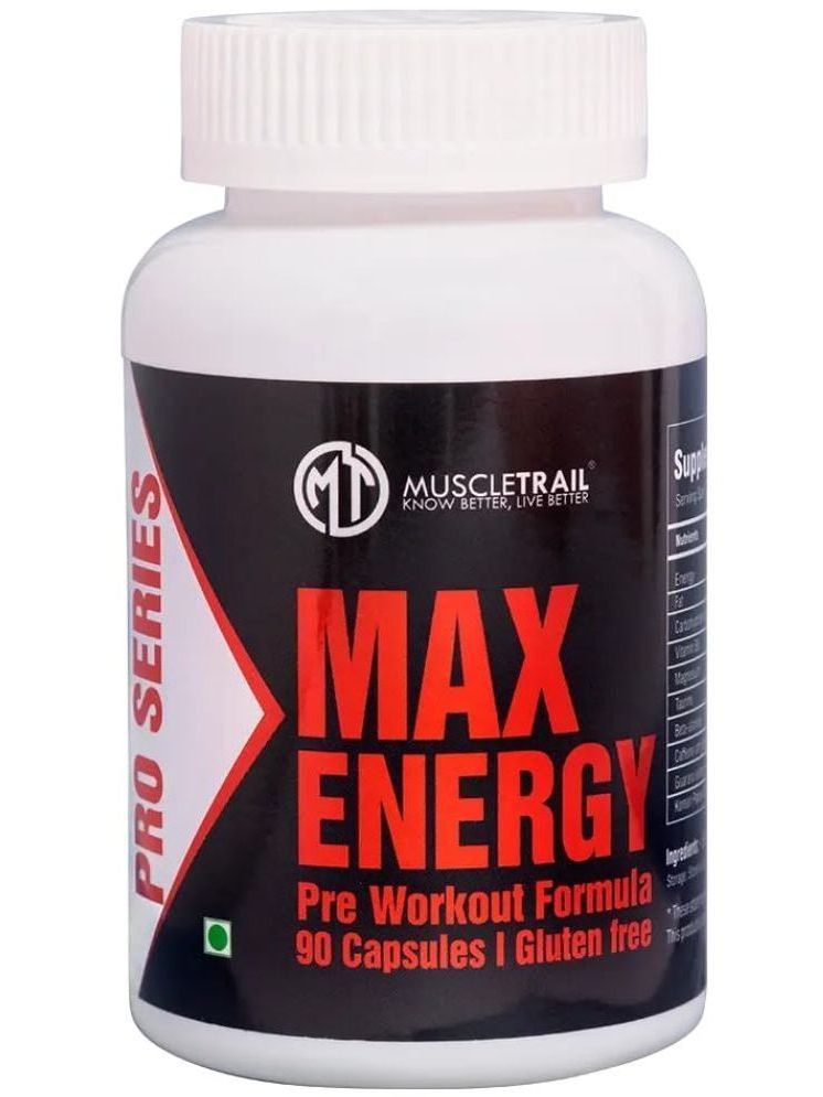     			Muscle Trail Pro Series Max Energy Pre-Workout 90 no.s