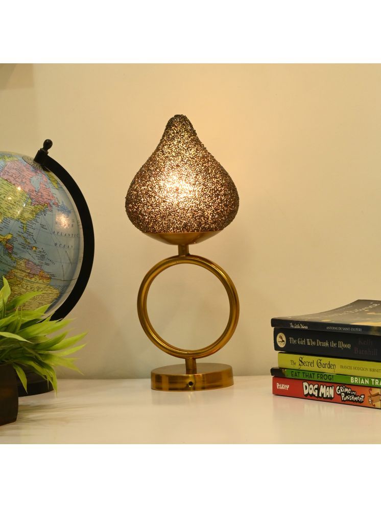     			Somil Black Decorative Table Lamp ( Pack of 1 )