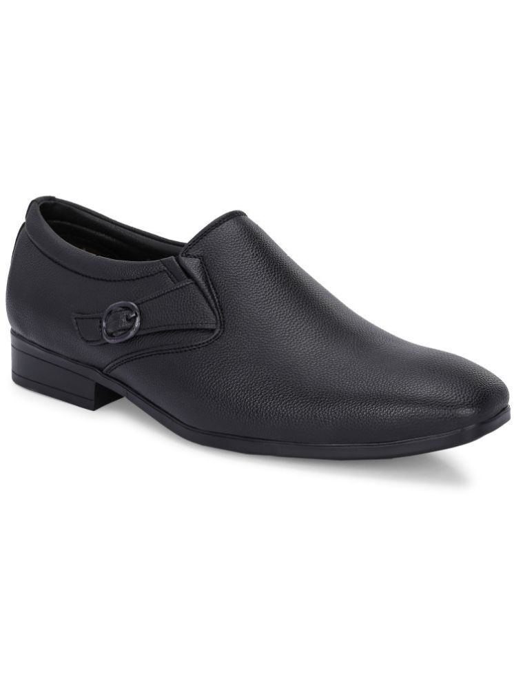     			Wainers Black Men's Mocassin Formal Shoes