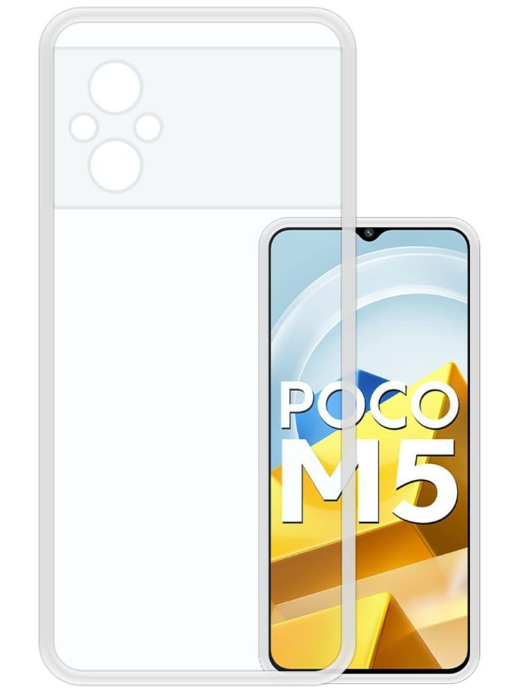     			Maggzoo Plain Cases Compatible For Silicon POCO M5 ( Pack of 1 )