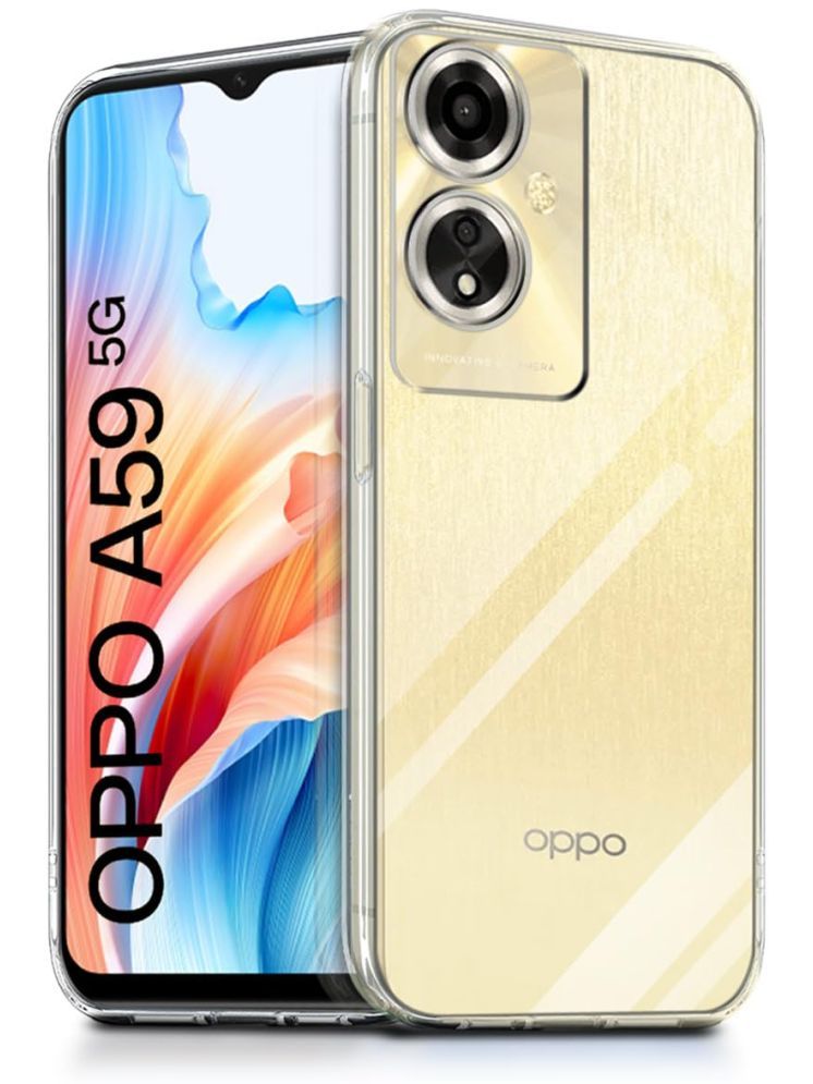     			Maggzoo Plain Cases Compatible For Silicon OPPO A59 5G ( Pack of 1 )