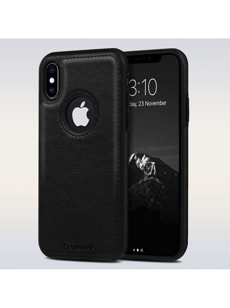     			Maggzoo Plain Cases Compatible For Leather Apple Iphone xs max ( Pack of 1 )