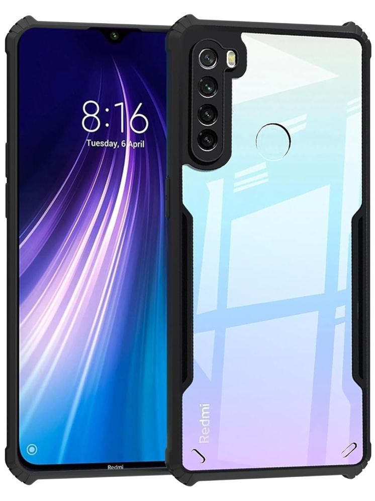     			Maggzoo Shock Proof Case Compatible For Polycarbonate Xiaomi Redmi Note 8 ( Pack of 1 )