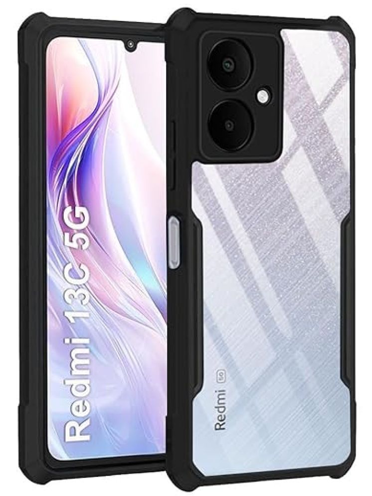     			Maggzoo Shock Proof Case Compatible For Polycarbonate Redmi 13c 5g ( Pack of 1 )