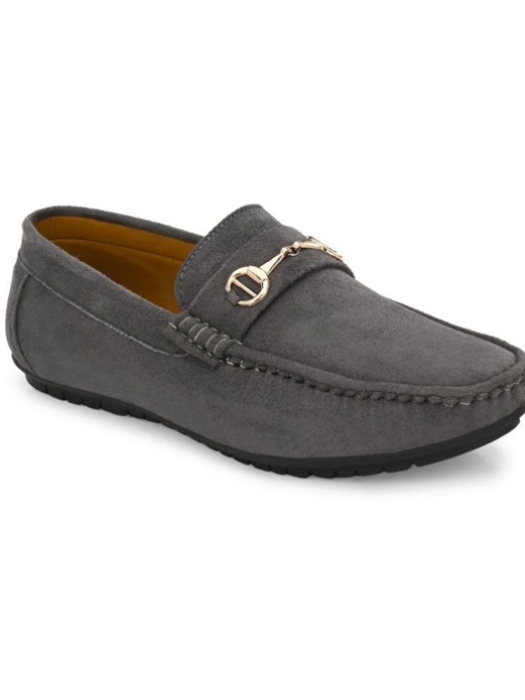     			Prolific Grey Men's Slip-on Shoes