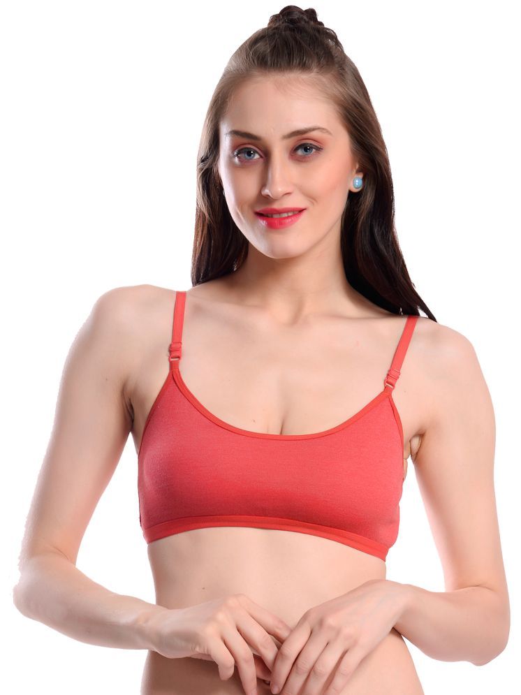     			Viral Girl Cotton Non Padded Women's Teenage Bra ( Red ) MV-KINJAL-RED