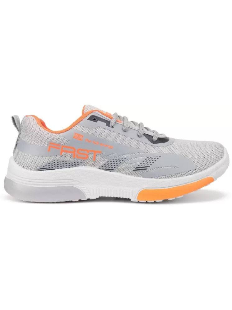     			hotstyle FIRST Grey Men's Sneakers