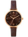 LOGUES WATCHES Analog Brown Dial Women'S Watch | litres E 685 Wl-05 | 3 ATM Water Resistant