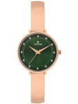 LOGUES WATCHES Analog Green Dial Women'S Watch | litres 6179 Wm-10 | 3 ATM Water Resistant