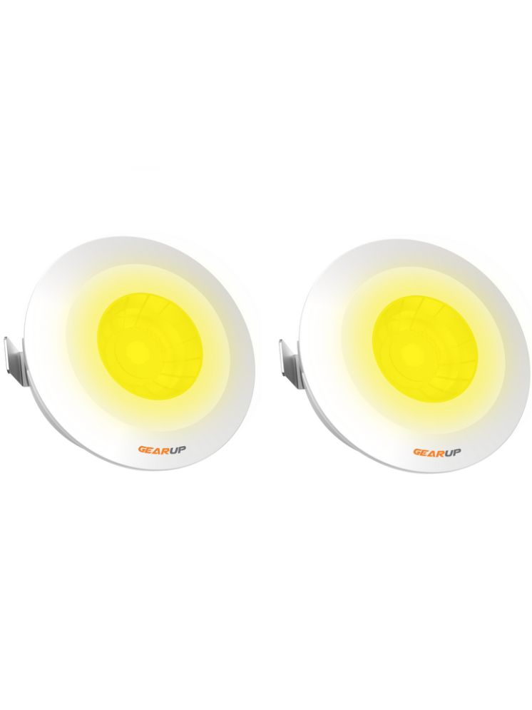     			Gearup 2 Watt Candy Led Compact Design Ceiling Spot Light For Cabinets & Wardrobes (Warm White, Pack Of 2 )