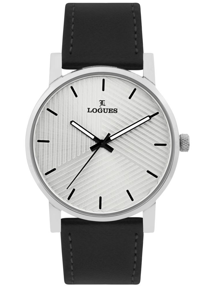     			LOGUES WATCHES Analog Silver Dial Men'S Watch | G E 856 Sl-21 | 3 ATM Water Resistant