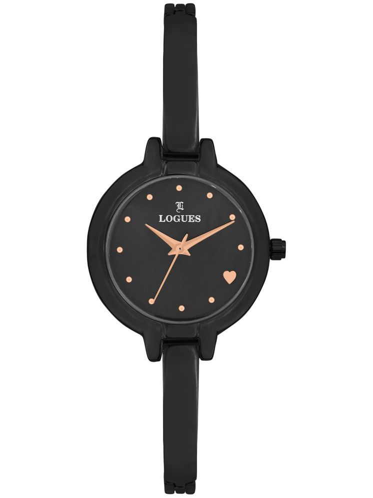     			LOGUES WATCHES Analog Black Dial Women'S Watch | L E 797 Nm-03 | 3 ATM Water Resistant