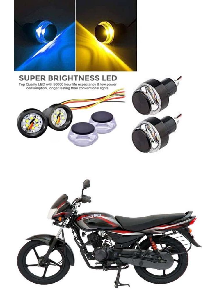     			Rustproof, Waterproof Indicator Light/Handle Light (Multicolor) For Bajaj Platina 125