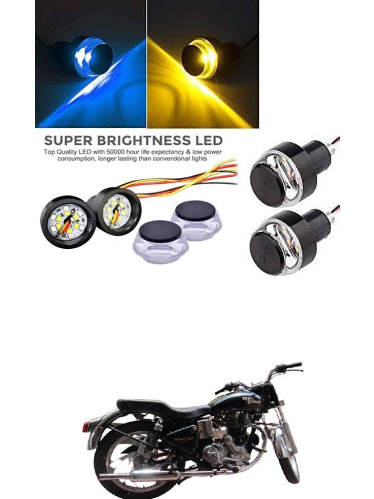     			Rustproof, Waterproof Indicator Light/Handle Light (Multicolor) For Royal Enfield Electra 4S