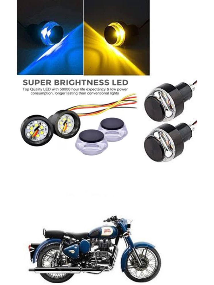     			Rustproof, Waterproof Indicator Light/Handle Light (Multicolor) For Royal Enfield Bullet