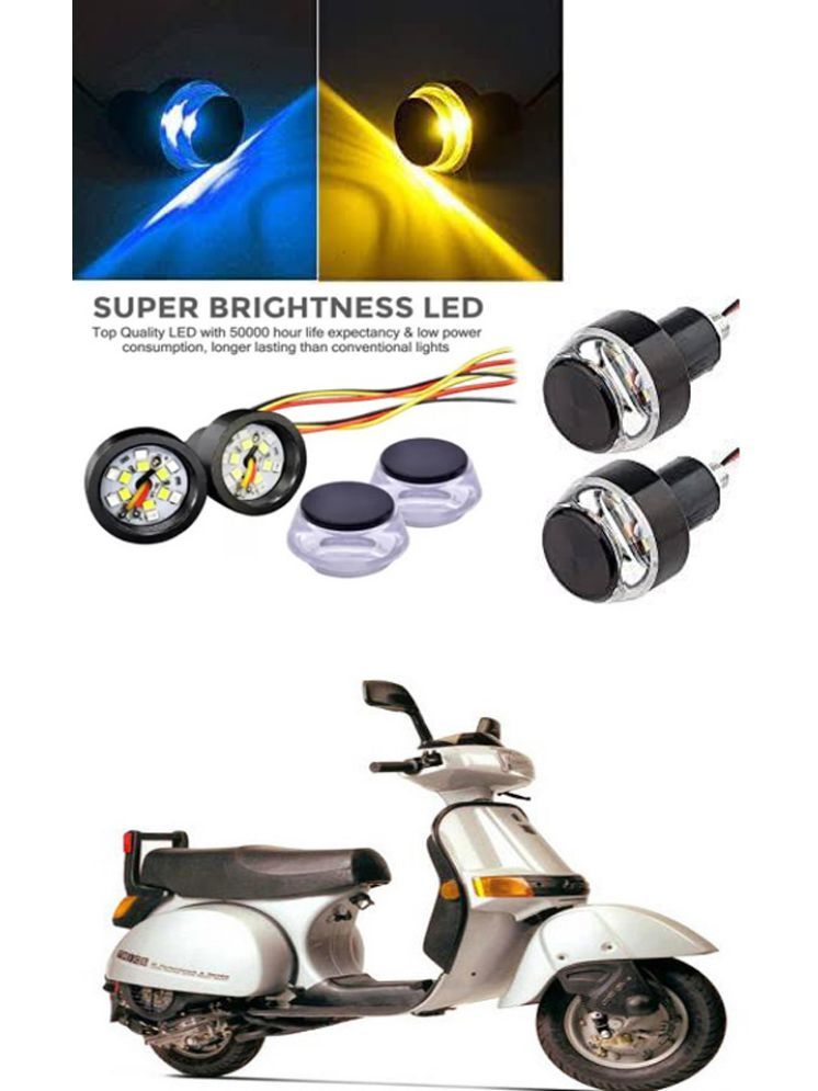     			Rustproof, Waterproof Indicator Light/Handle Light (Multicolor) For Bajaj Legend