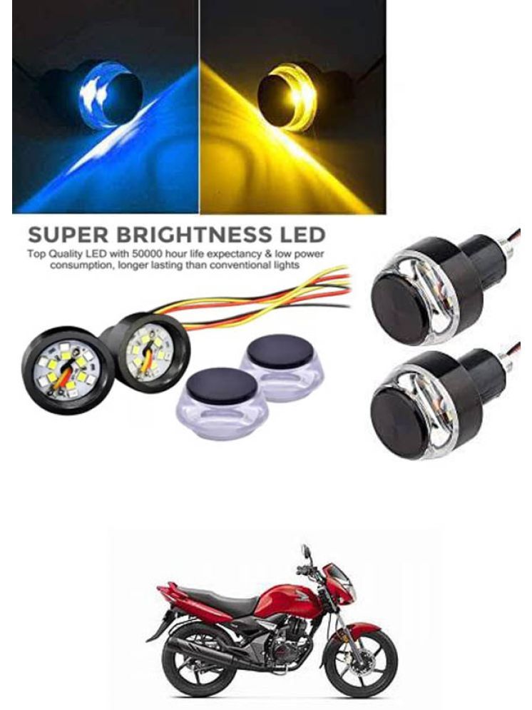     			Rustproof, Waterproof Indicator Light/Handle Light (Multicolor) For Honda Unicorn