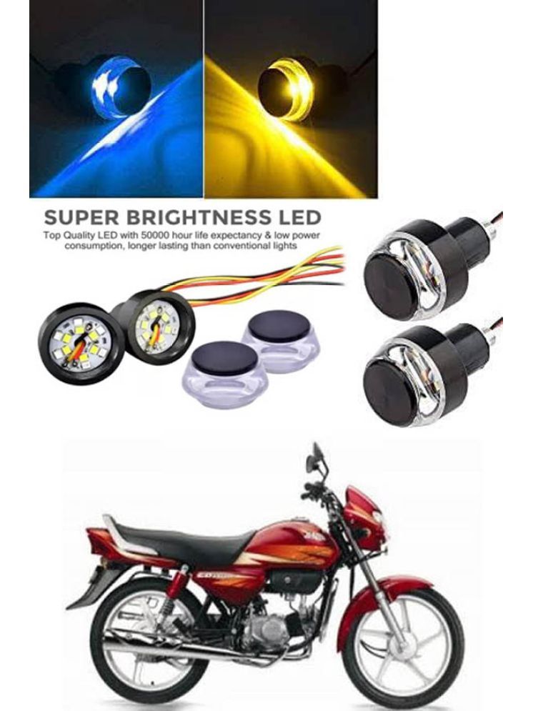     			Rustproof, Waterproof Indicator Light/Handle Light (Multicolor) For Honda CD