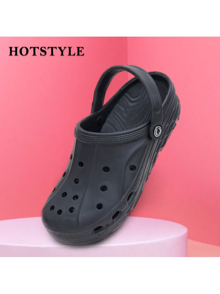     			hotstyle - Black Men's Clogs