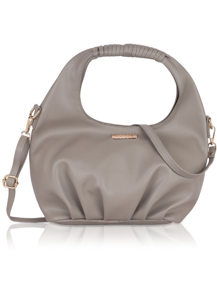     			Nicoberry Beige PU Sling Bag