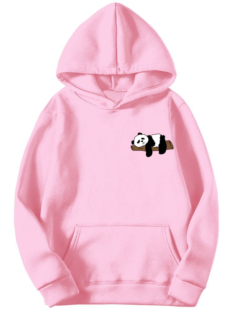     			fashion and youth Cotton Blend Hooded Men's Sweatshirt - Pink ( Pack of 1 )