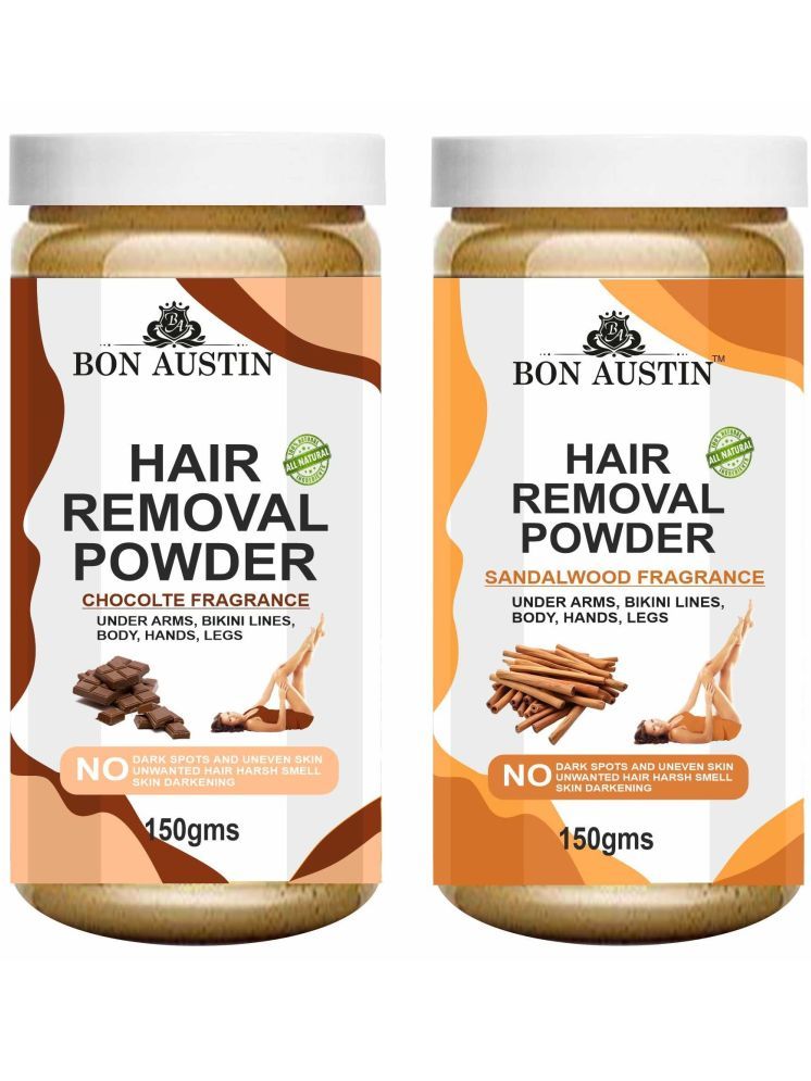     			Bon Austin Natural Hair Removal Powder for Men & Women 150 ( Pack of 2 )