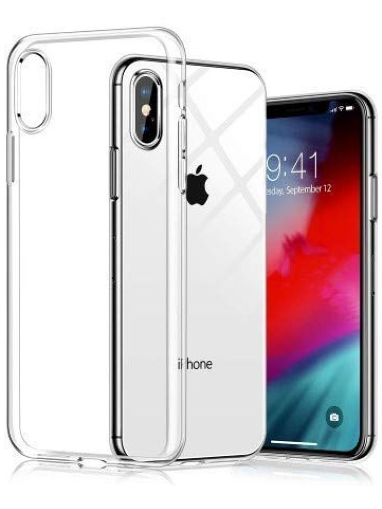     			Gemesha Plain Cases Compatible For Silicon Apple IPHONE XS MAX ( Pack of 1 )