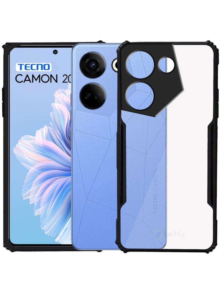     			Gemesha Shock Proof Case Compatible For Polycarbonate Tecno Camon 20 Pro 5g ( Pack of 1 )