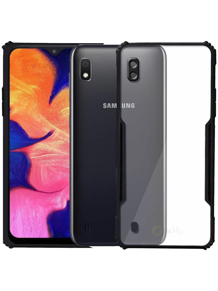     			Gemesha Shock Proof Case Compatible For Polycarbonate Samsung Galaxy A10 ( Pack of 1 )