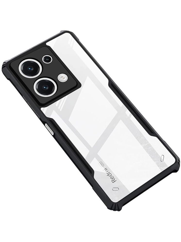     			Gemesha Shock Proof Case Compatible For Polycarbonate Redmi Note 13 5g ( Pack of 1 )