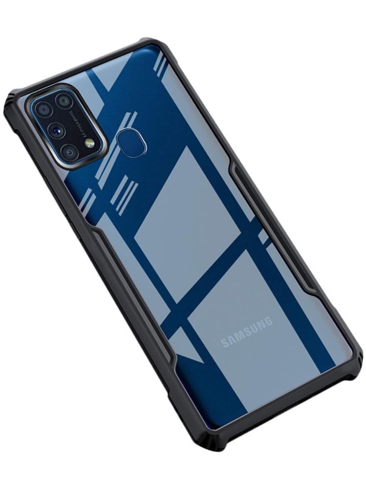     			Gemesha Shock Proof Case Compatible For Polycarbonate Samsung Galaxy M30S ( Pack of 1 )