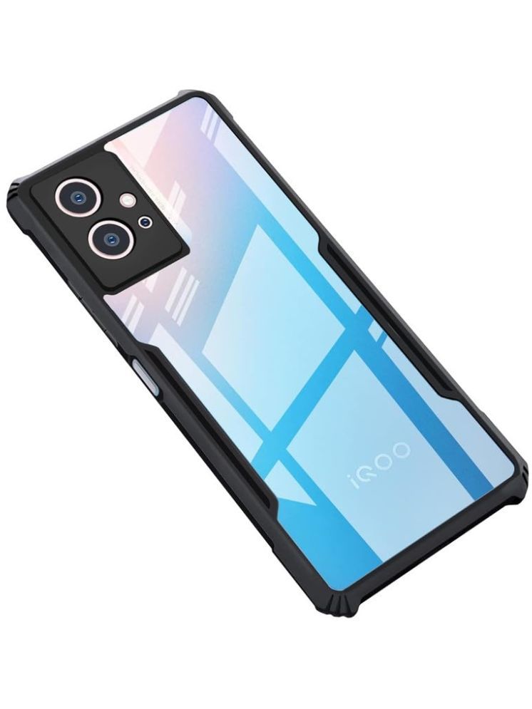     			Gemesha Shock Proof Case Compatible For Polycarbonate IQOO Z6 5g ( Pack of 1 )