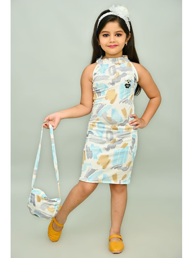     			JCT DRESSES Multi Crepe Girls A-line Dress ( Pack of 1 )