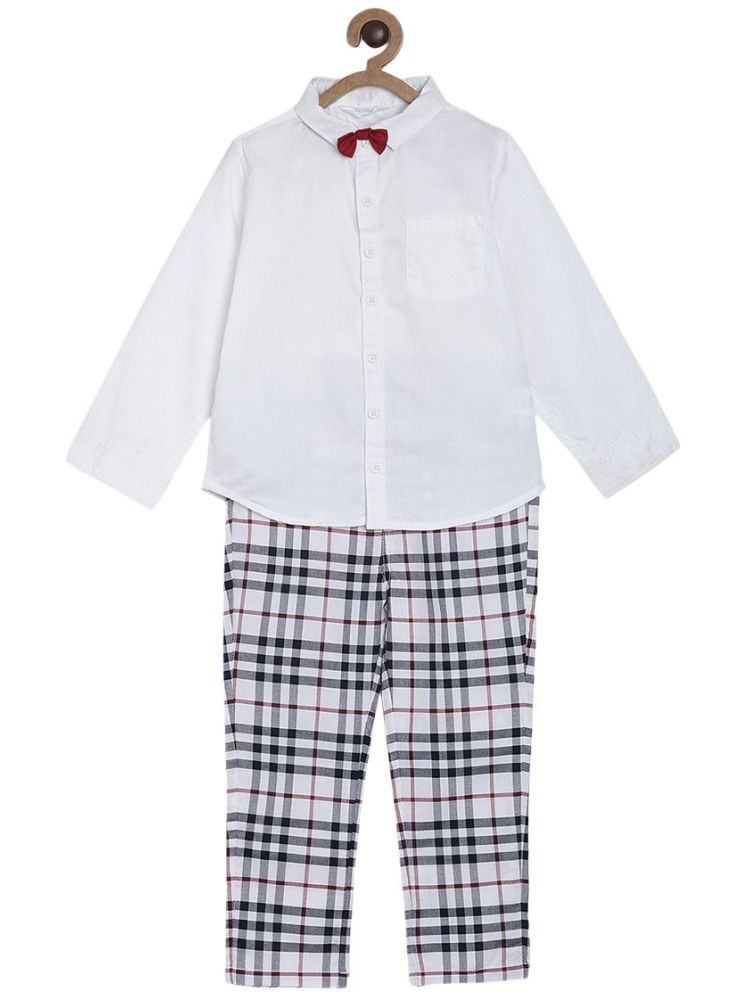     			MINI KLUB Pack of 1 Baby Boys Cotton Shirt & Trouser ( Multi )