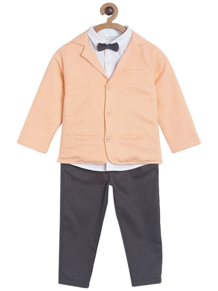     			MINI KLUB Pack of 1 Baby Boys Cotton Shirt & Trouser ( Multi )