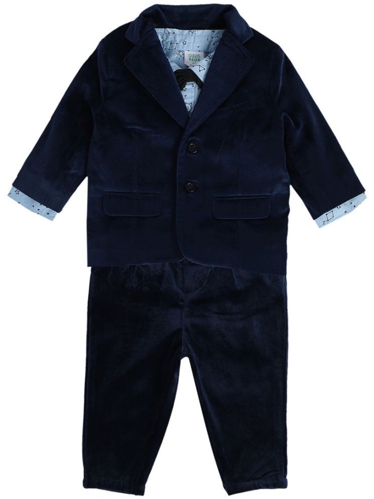     			MINI KLUB Multi Polyester Baby Boy Shirt & Trouser ( Pack of 1 )