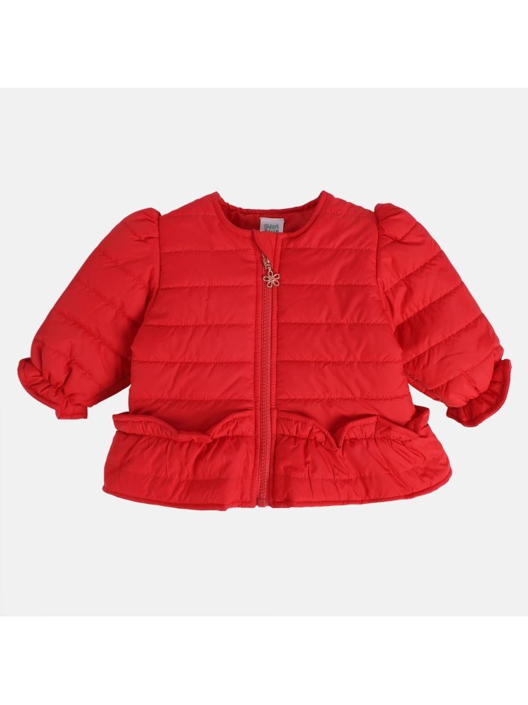     			MINI KLUB Red Polyester Girl's Coats ( Pack of 1 )