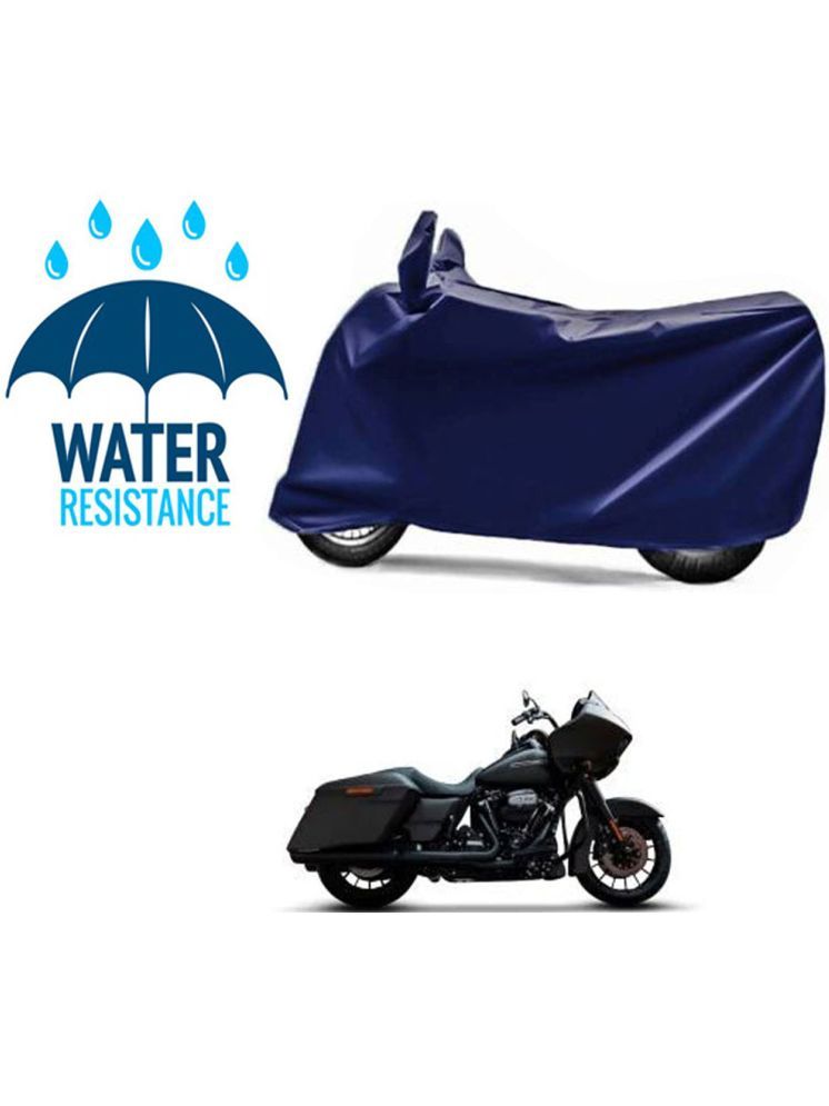     			RONISH Bike Body Cover for Harley Davidson All Bike Models ( Pack of 1 ) , Blue