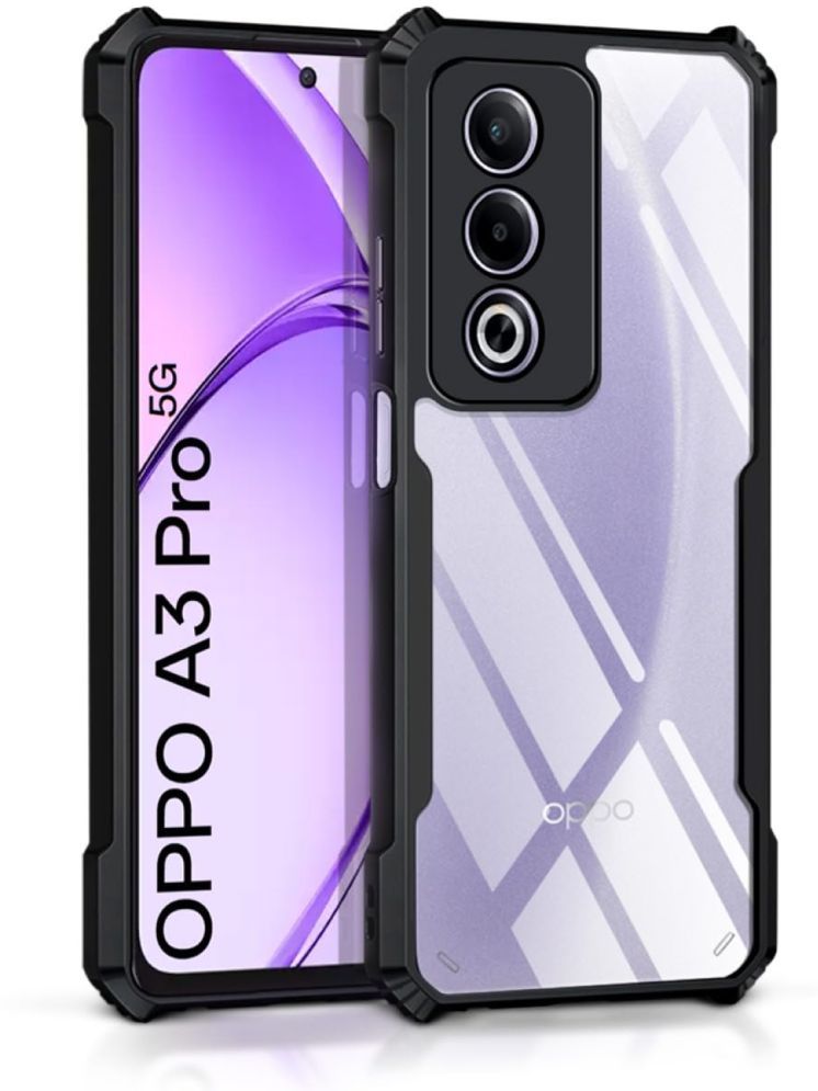     			Case Vault Covers Shock Proof Case Compatible For Polycarbonate OPPO A3 Pro 5G ( Pack of 1 )