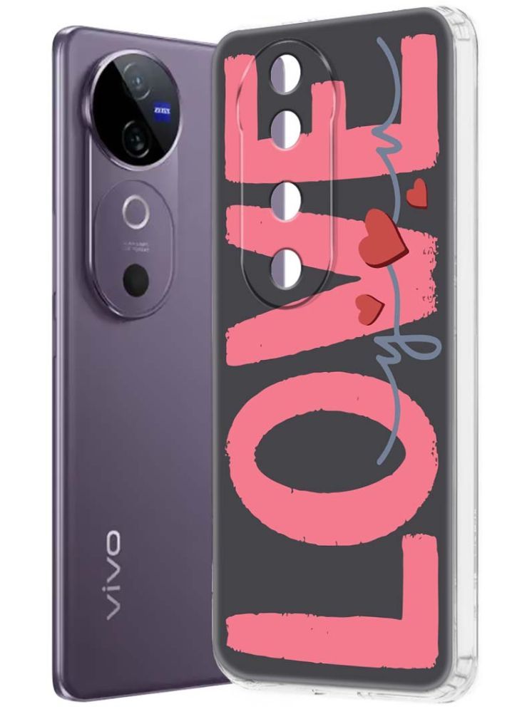     			NBOX Multicolor Printed Back Cover Silicon Compatible For Vivo V40 5G ( Pack of 1 )