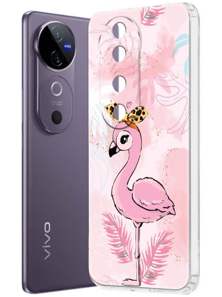     			NBOX Multicolor Printed Back Cover Silicon Compatible For Vivo V40 5G ( Pack of 1 )