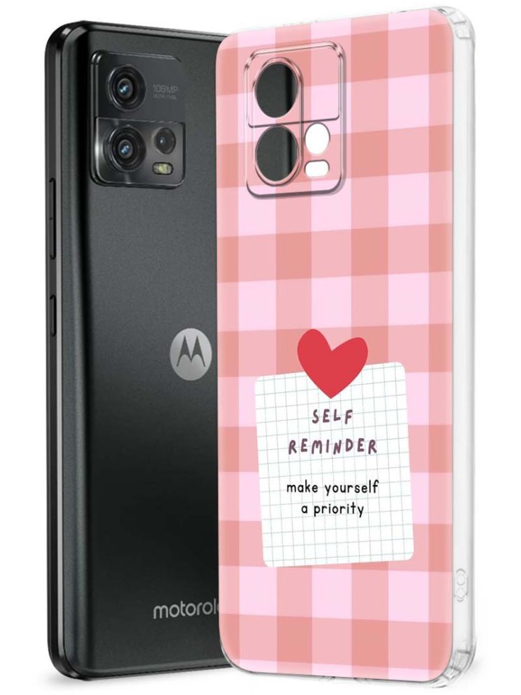     			NBOX Multicolor Printed Back Cover Silicon Compatible For Motorola G72 ( Pack of 1 )