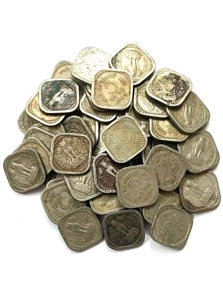     			5 Paisa Mix Coin ( Pack of 10 ) Condition as per Image