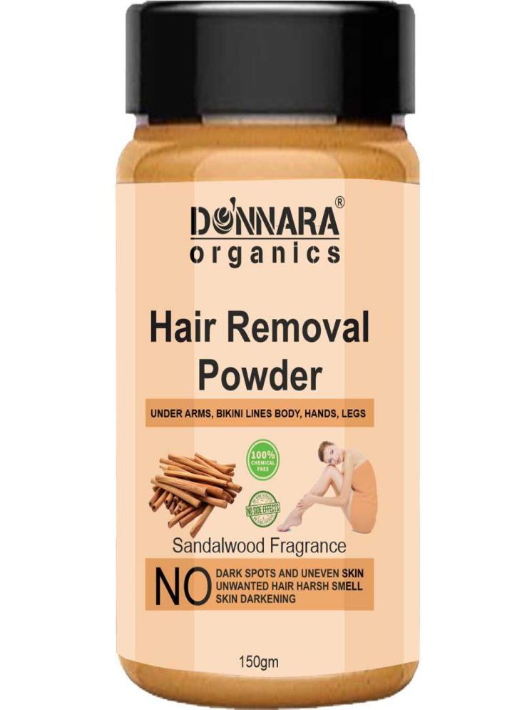     			Donnara Organics Natural Hair Removal Powder for Men & Women 150 ( Pack of 1 )