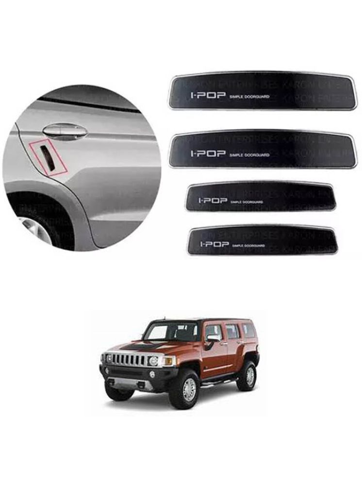     			Etradezone Car Door Guard (Pack Of 4, Black) For Universal For Car Hummer H3