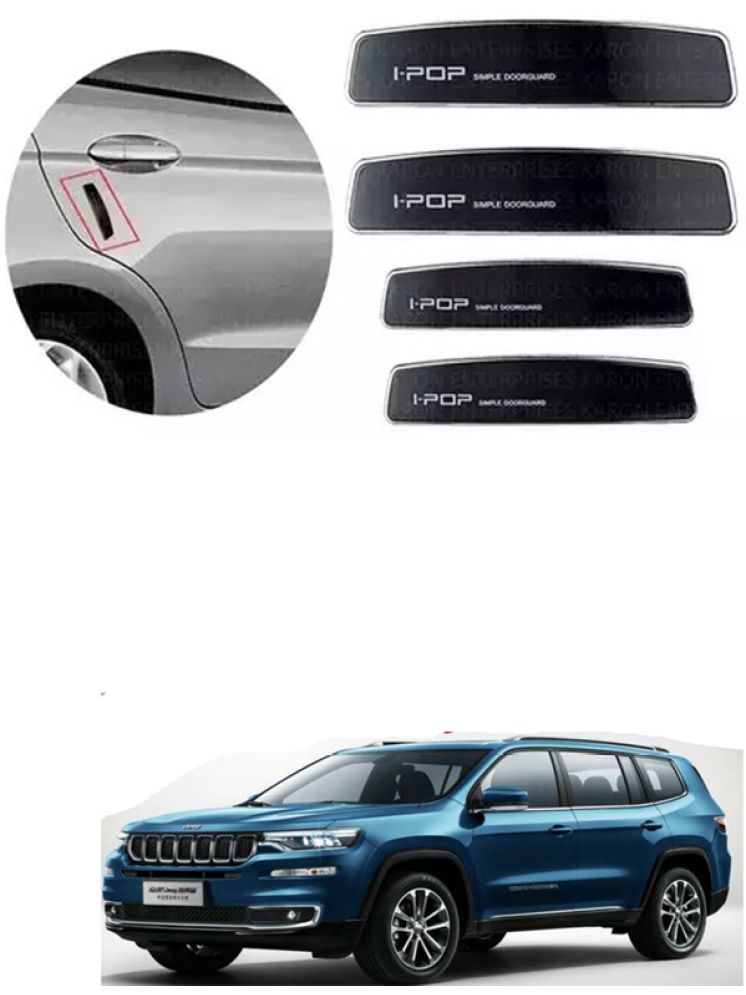     			Etradezone Car Door Guard (Pack Of 4, Black) For Mahindra Scorpio 2020